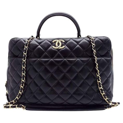 WOMENS DESIGNER Chanel Large Soft Bowling Bag 